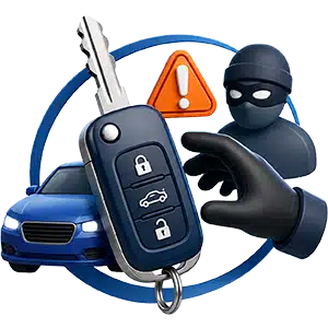 Car key stollen