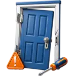 Commercial locksmith service